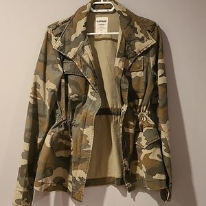 Camo Utility Jacket - Womans Small